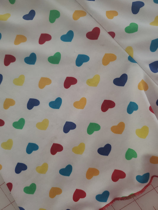 Heart Lounge Shorts PJs SAMPLE