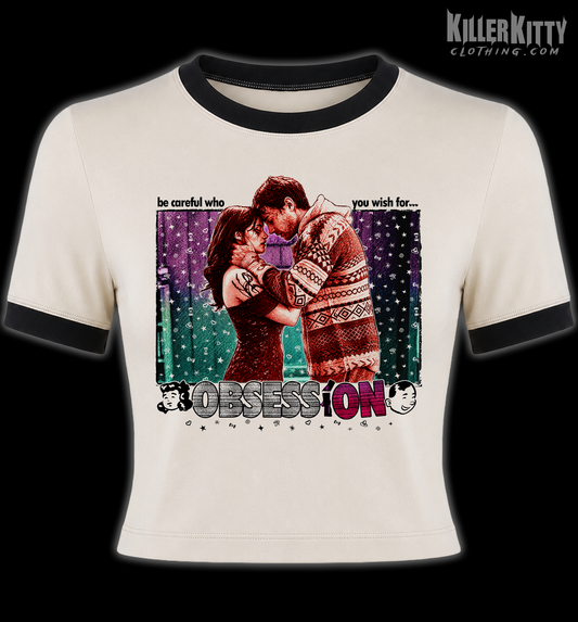 Obsession Horror Ringer Shirt