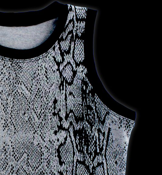 Snake Print Tank Top