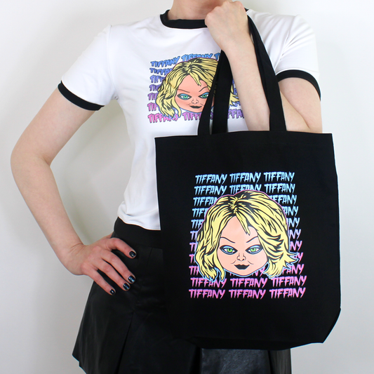 Bride Of Chucky Tiffany Tote Bag