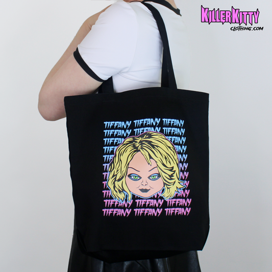 Bride Of Chucky Tiffany Tote Bag