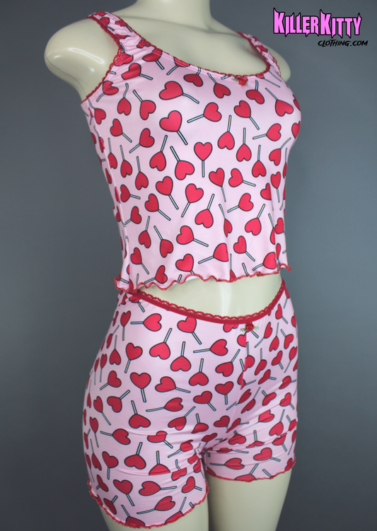 Candy Hearts Valentine's Day Lounge Set SAMPLE
