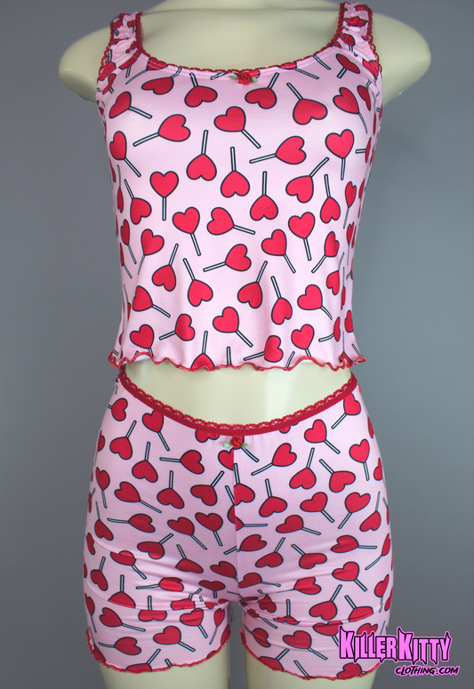 Candy Hearts Valentine's Day Lounge Set SAMPLE