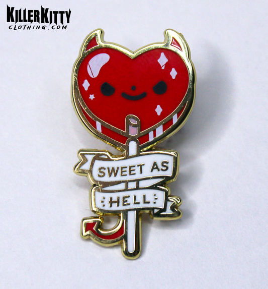 Devil Lollipop Enamel Pin