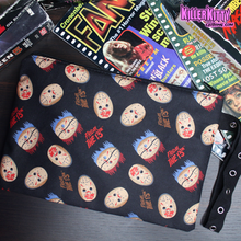 Load image into Gallery viewer, Jason Voorhees Friday the 13th Pouch Wristlet
