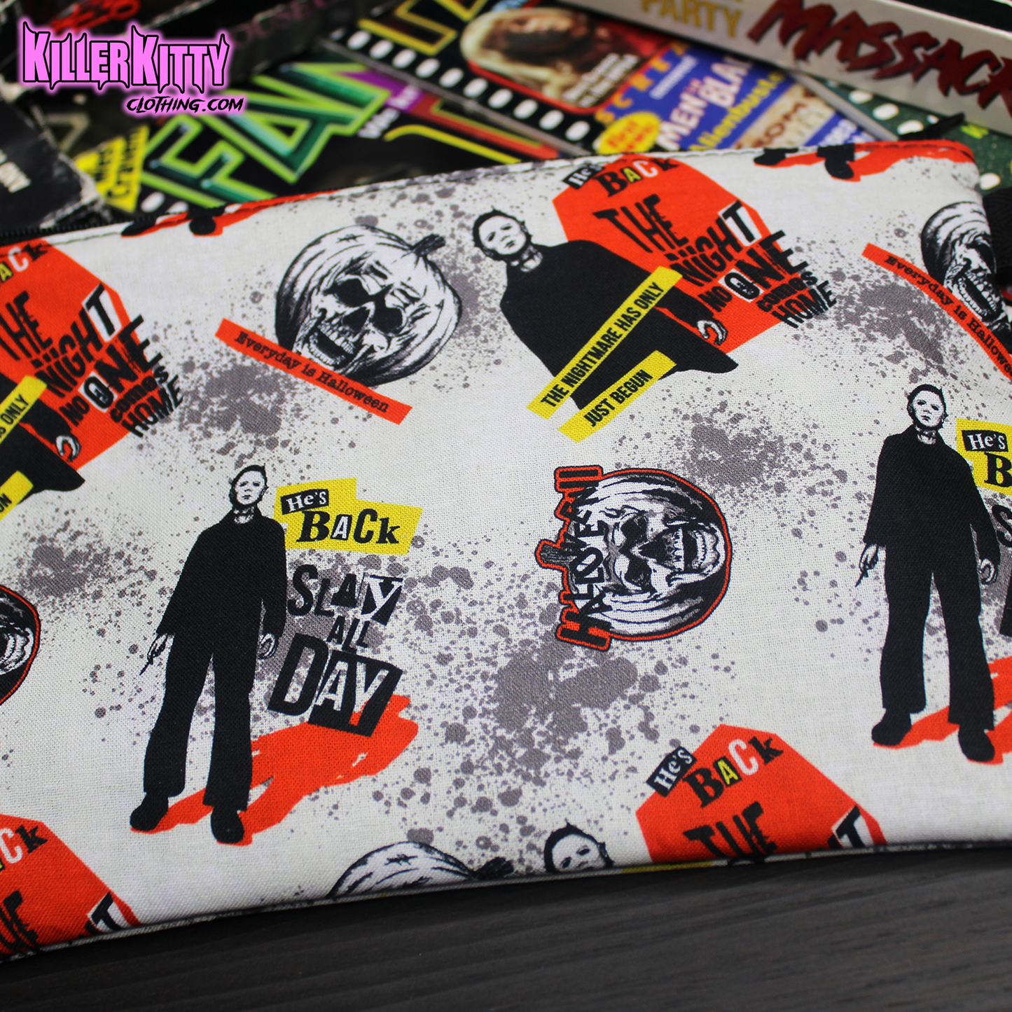 Halloween Michael Myers Pouch Wristlet