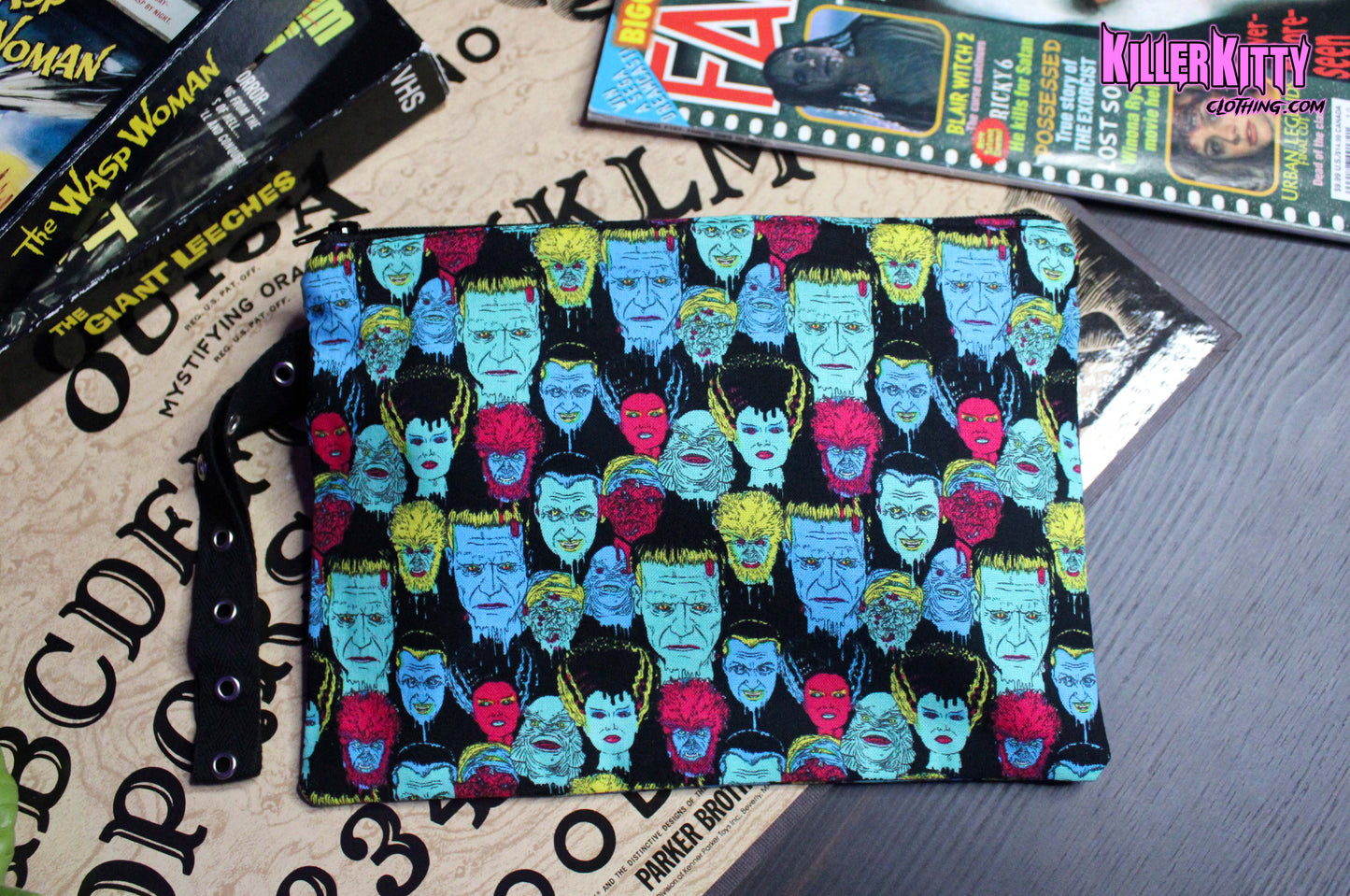 Universal Monsters Horror Pouch Wristlet