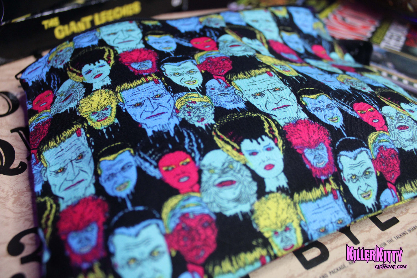 Universal Monsters Horror Pouch Wristlet