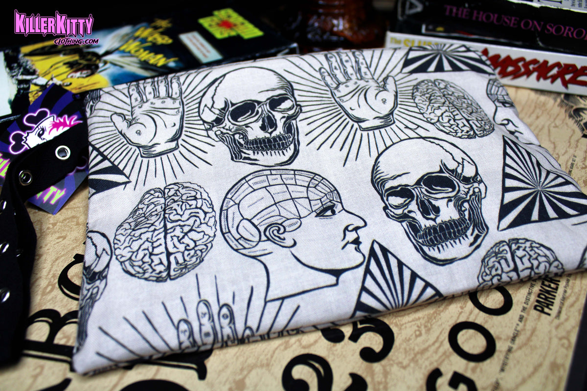 Gothic Anatomy Wristlet Bag