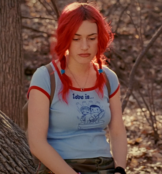 Love Is... Rockin' My World Ringer T-Shirt - Eternal Sunshine Of The Spotless Mind