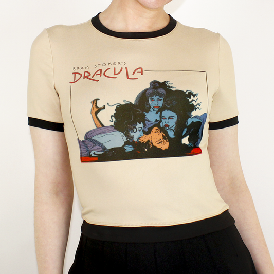 Dracula Brides Vampire Ringer Horror Shirt