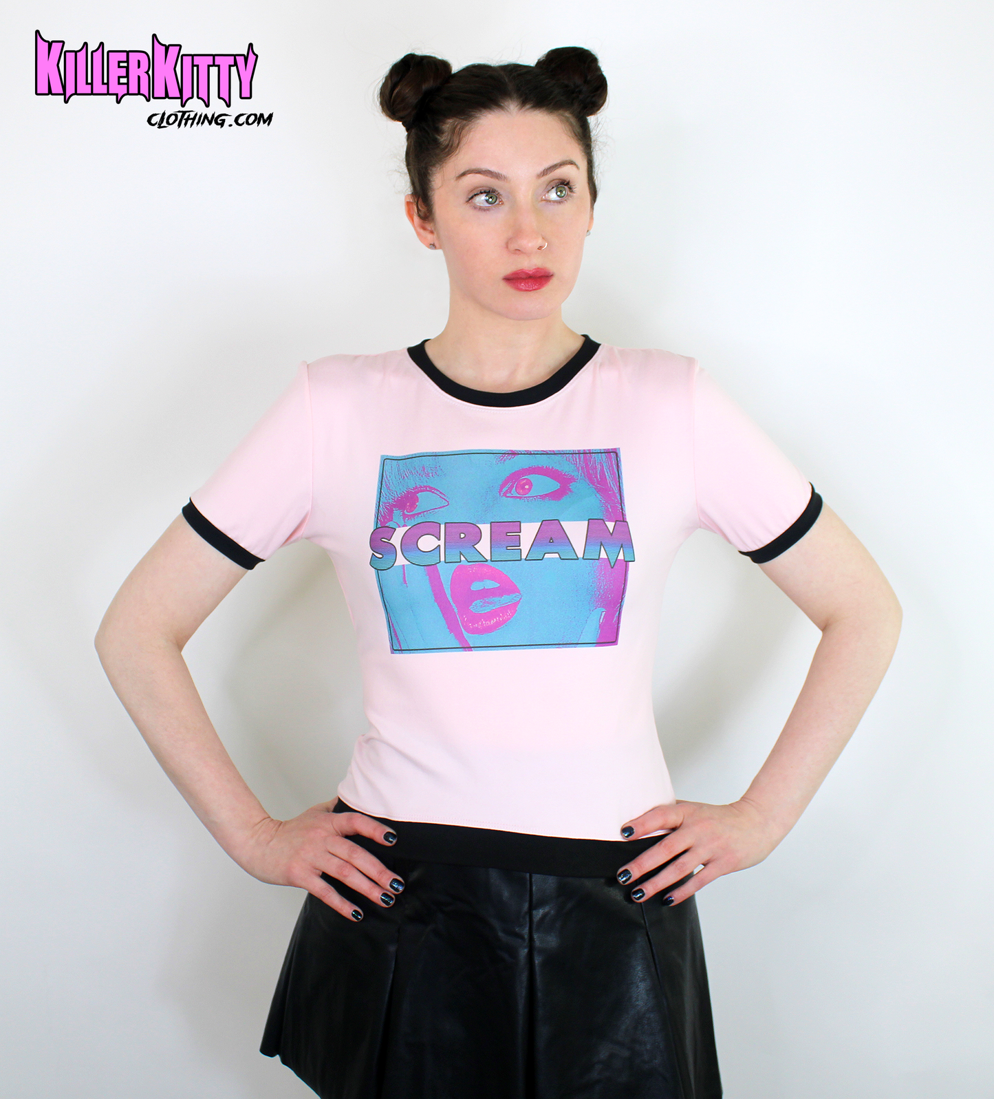 Scream Horror Ringer Shirt