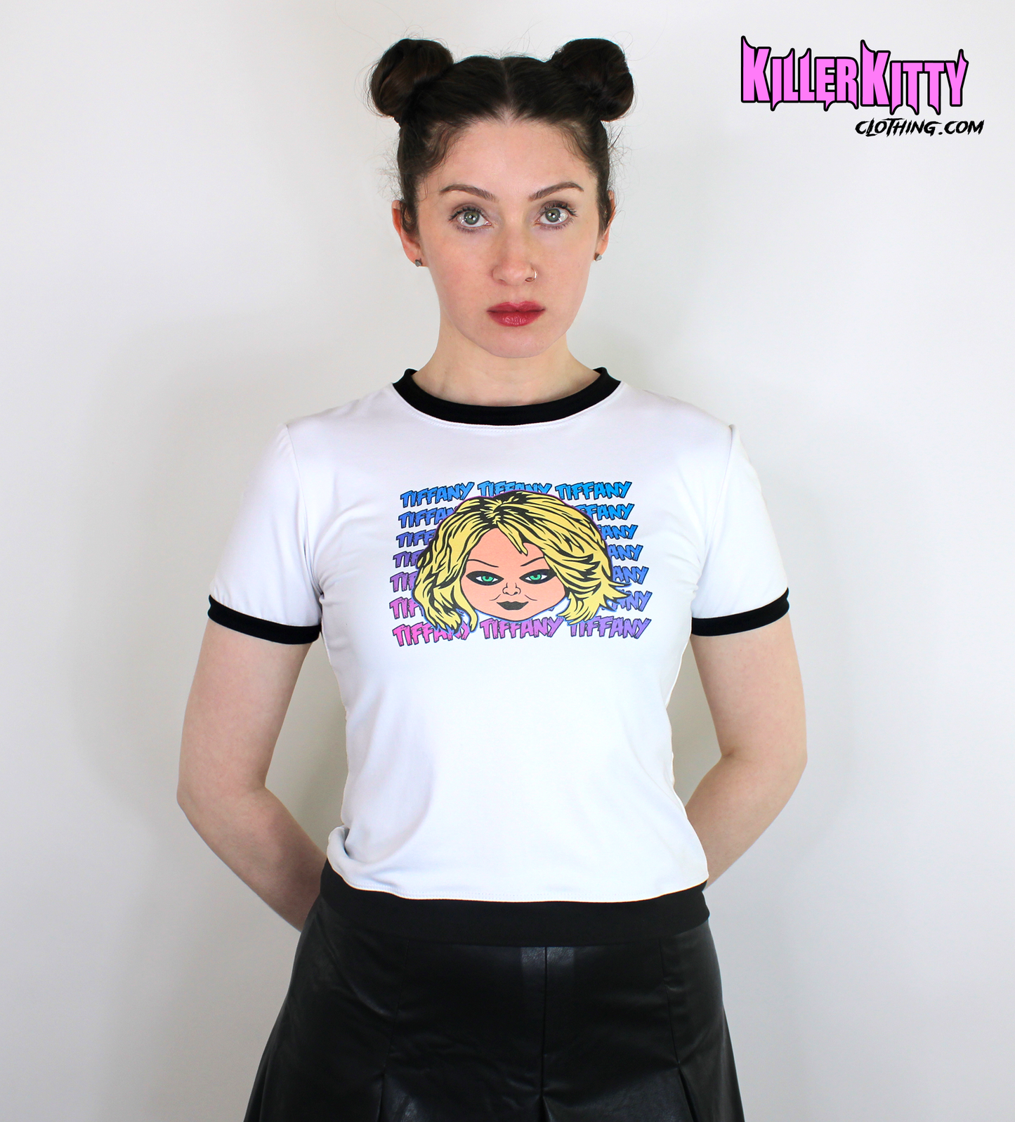 Bride of Chucky Tiffany Ringer Shirt