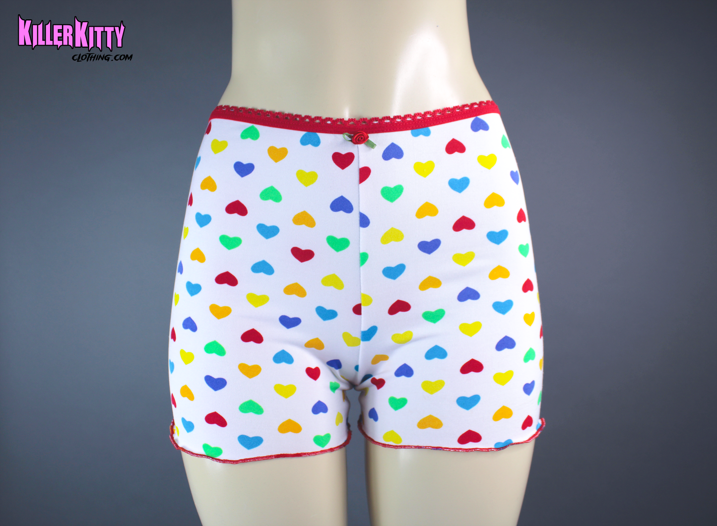 Heart Lounge Shorts PJs SAMPLE