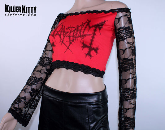 Mayhem Off Shoulder Top SAMPLE