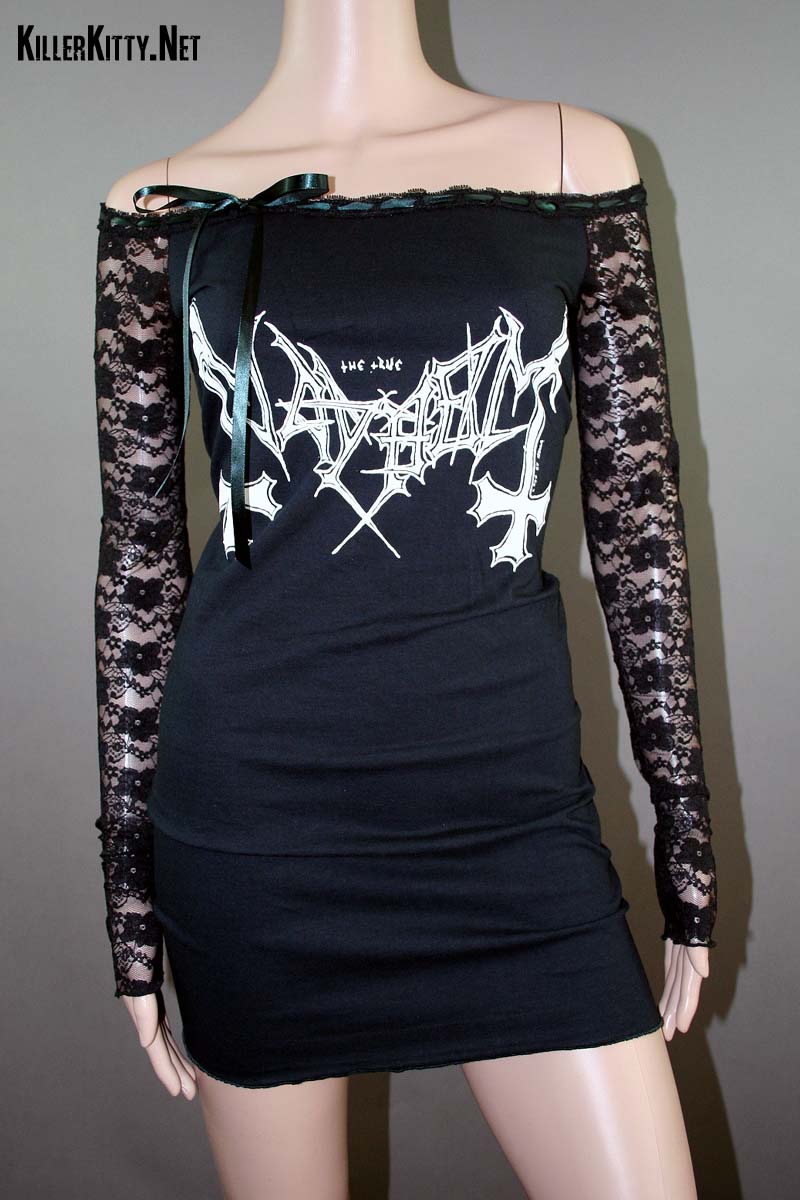 Mayhem Off Shoulder Lace Dress