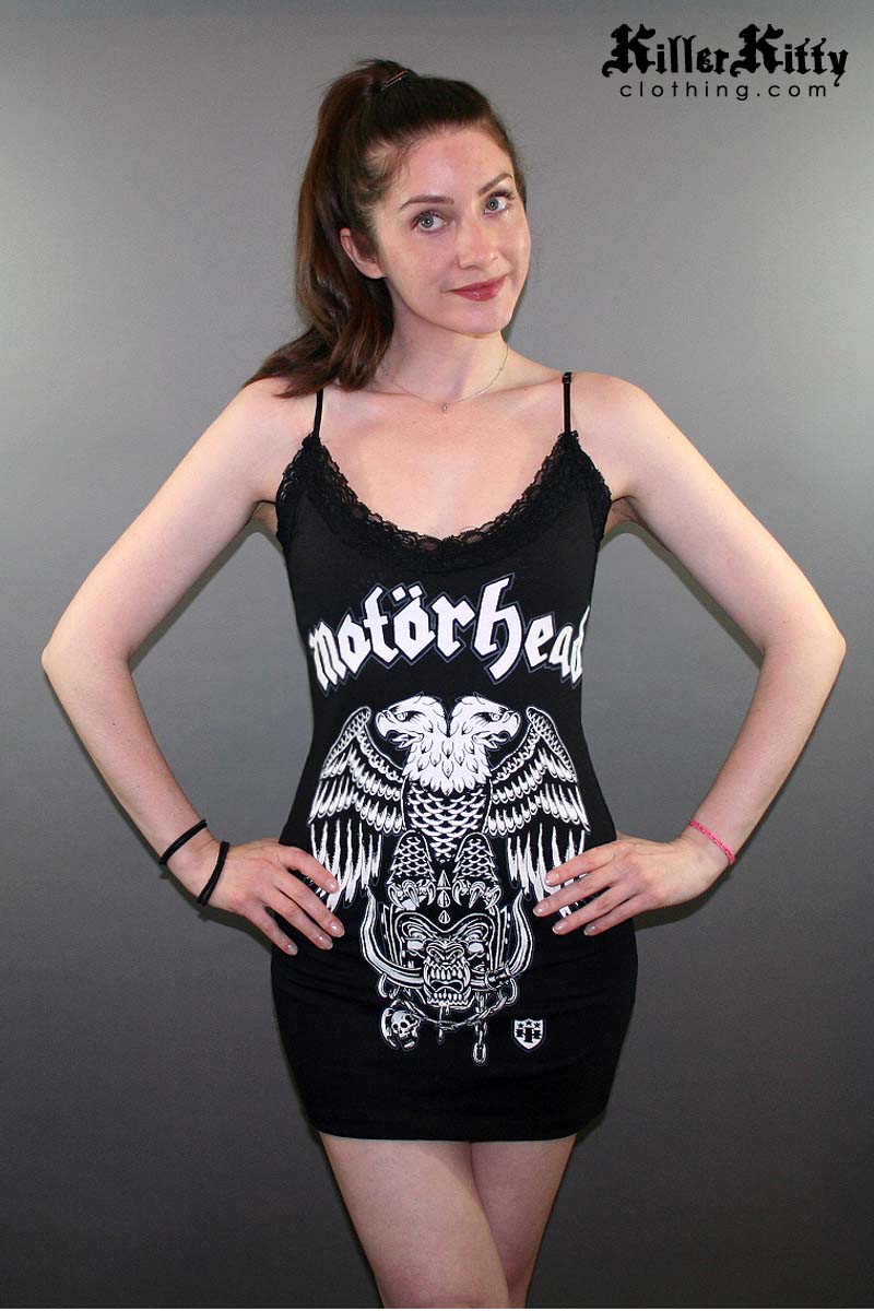 Motorhead Lace Slip Dress