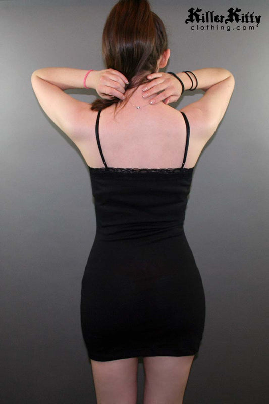 Motorhead Lace Slip Dress