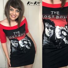 Load image into Gallery viewer, Lost Boys Off Shoulder Horror Dress

