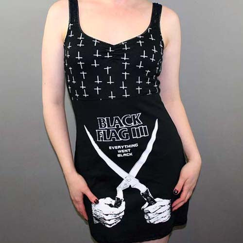Black Flag Tank Dress SAMPLE