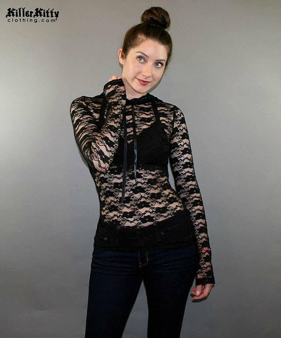Joy Division Lace Hoodie