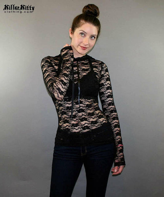 Joy Division Lace Hoodie SAMPLE