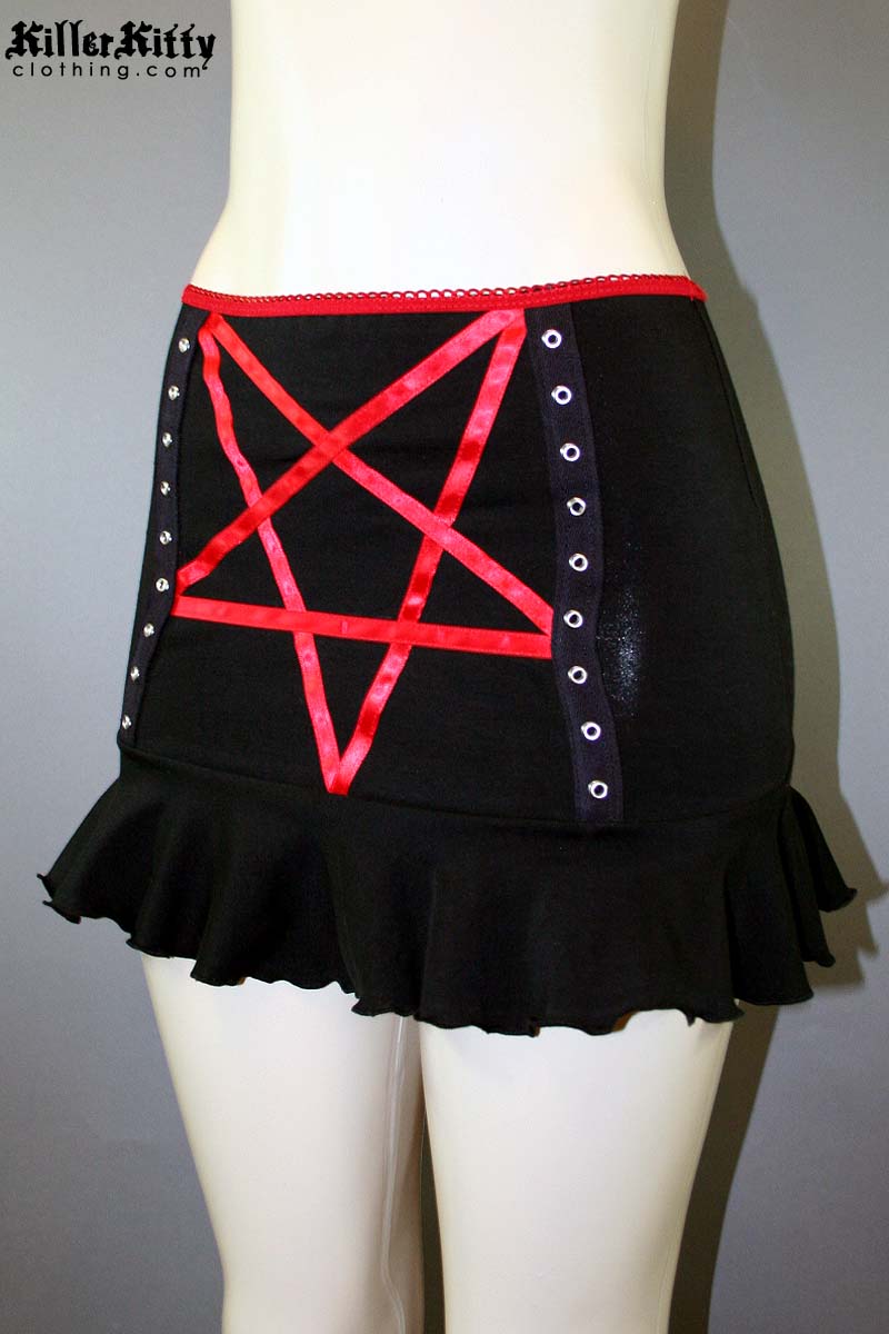 Pentagram Mini Skirt