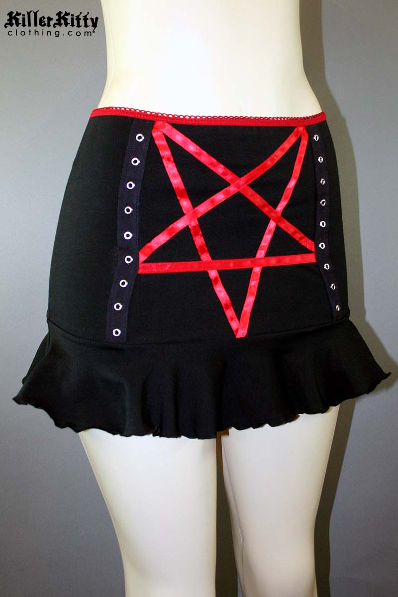 Pentagram Mini Skirt