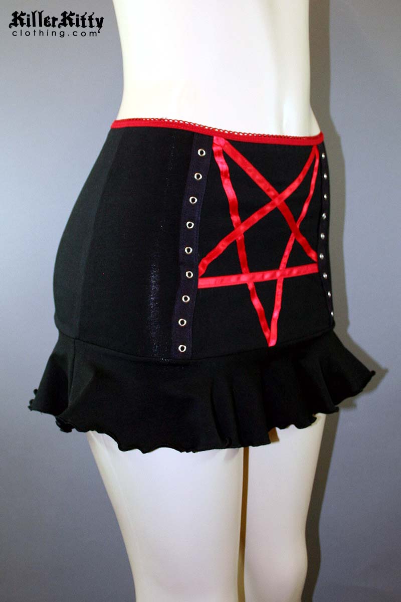 Pentagram Mini Skirt