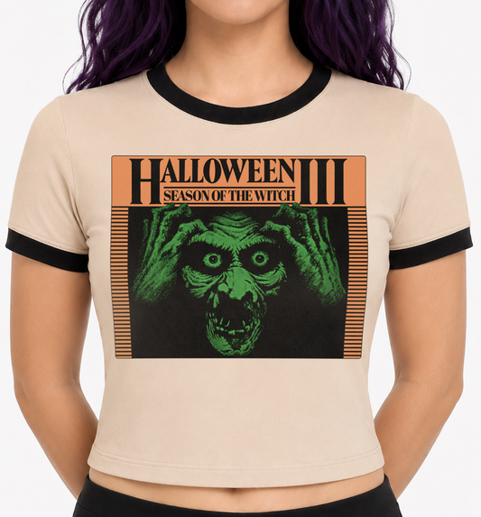 Halloween III Season of the Witch Horror Ringer Shirt