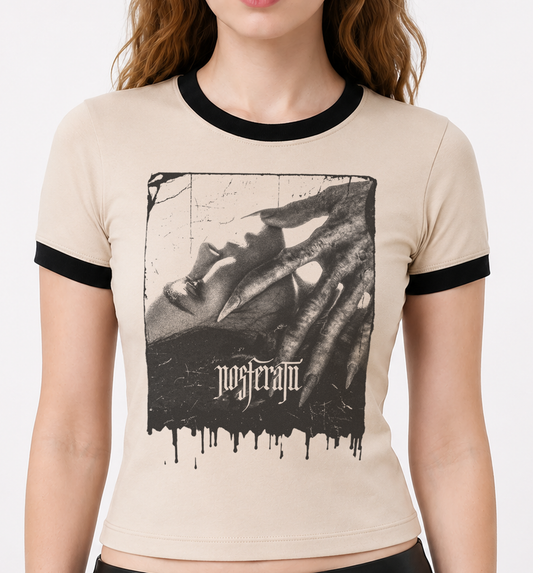 Nosferatu Vampire Horror Ringer Shirt