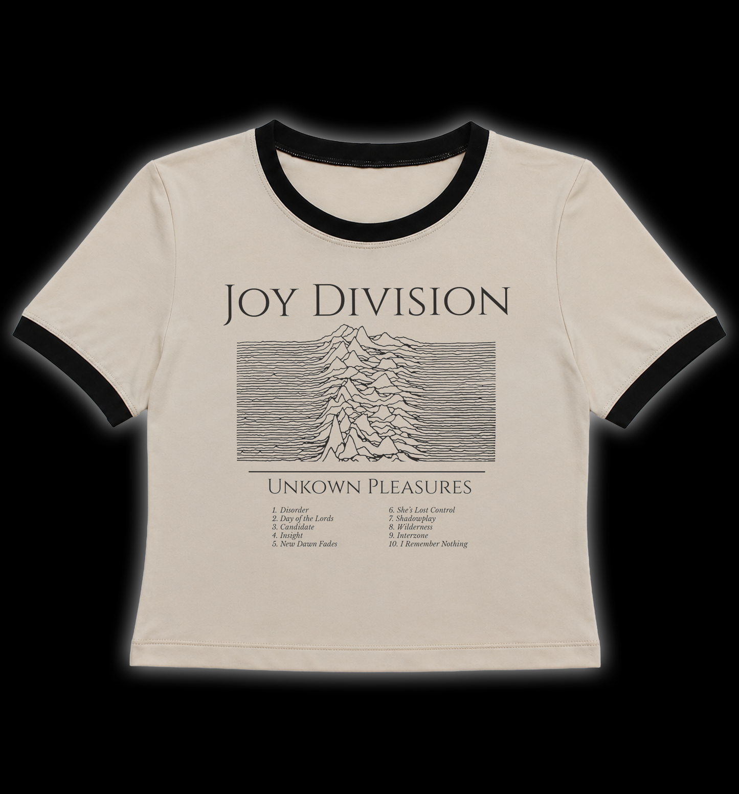 Joy Division (Unknown Pleasures) Ringer Shirt