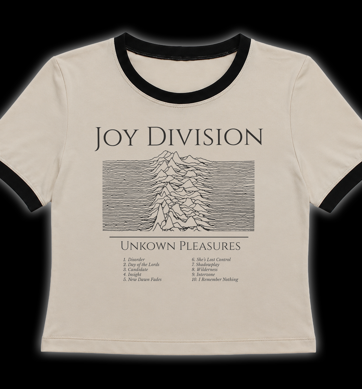Joy Division (Unknown Pleasures) Ringer Shirt