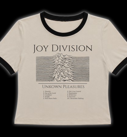 Joy Division (Unknown Pleasures) Ringer Shirt