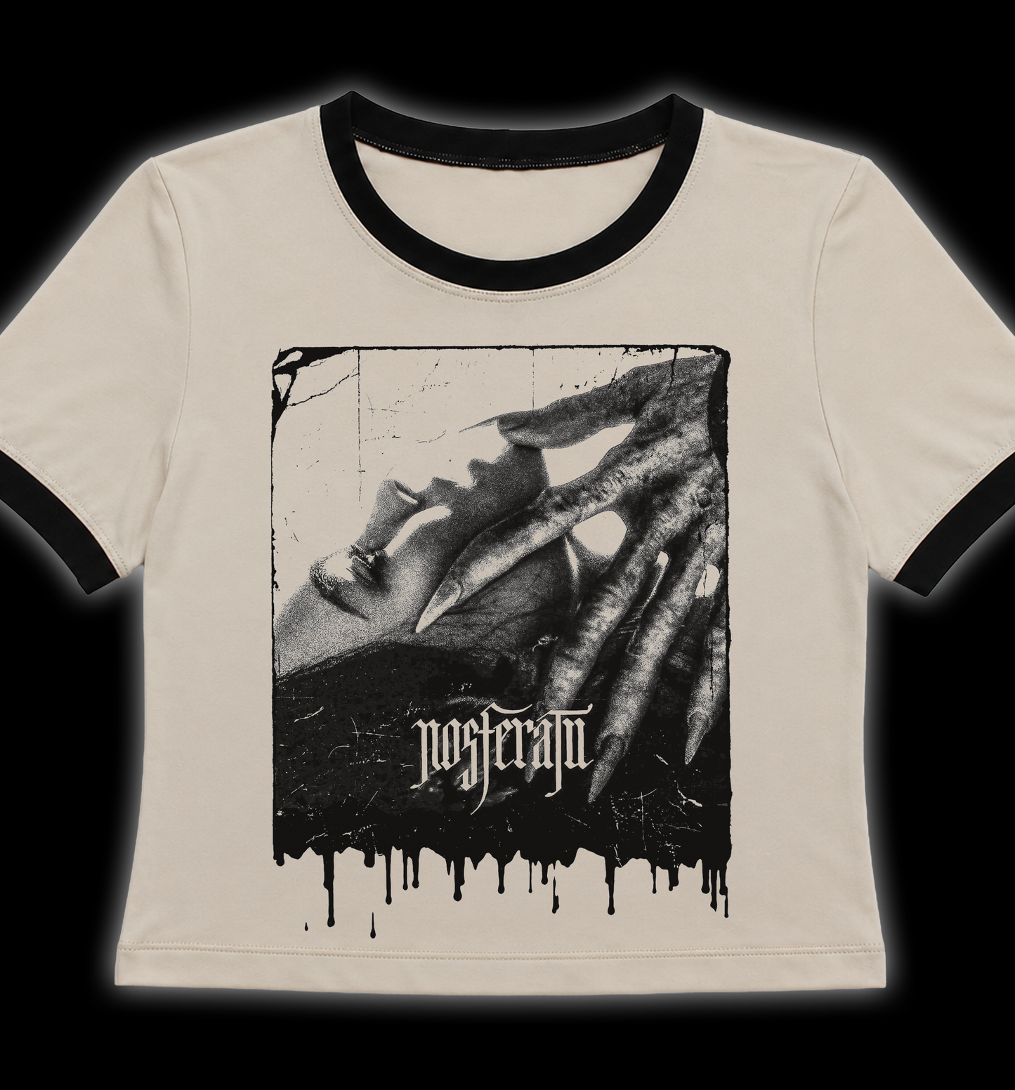Nosferatu Vampire Horror Ringer Shirt