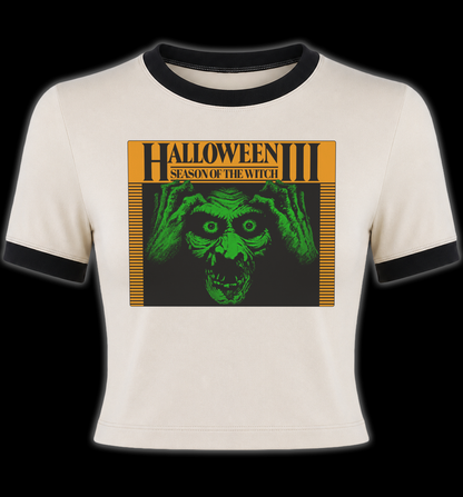 Halloween III Season of the Witch Horror Ringer Shirt