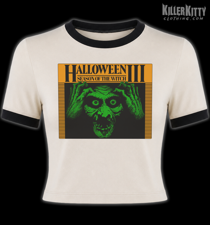 Halloween III Season of the Witch Horror Ringer Shirt