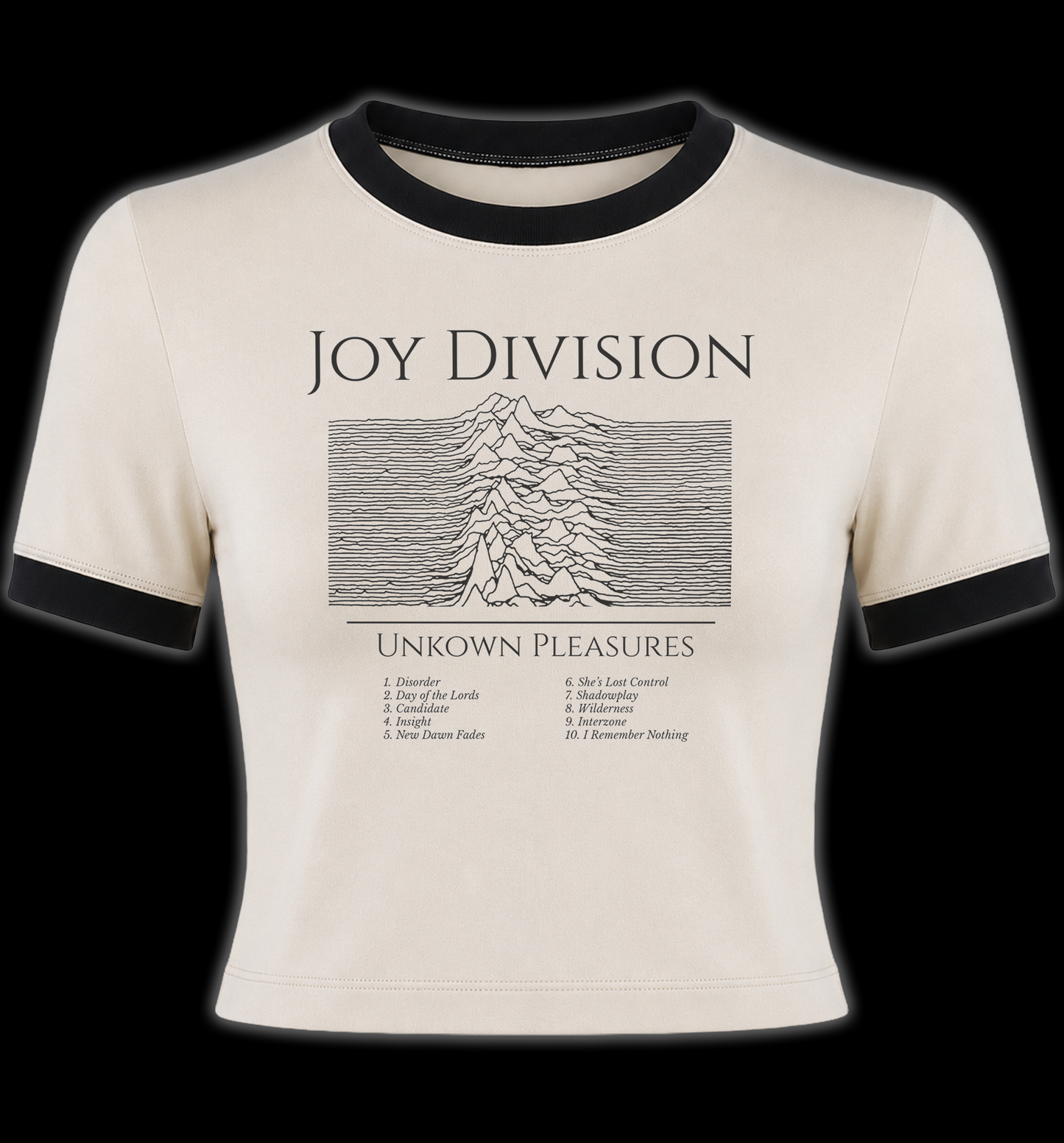 Joy Division (Unknown Pleasures) Ringer Shirt