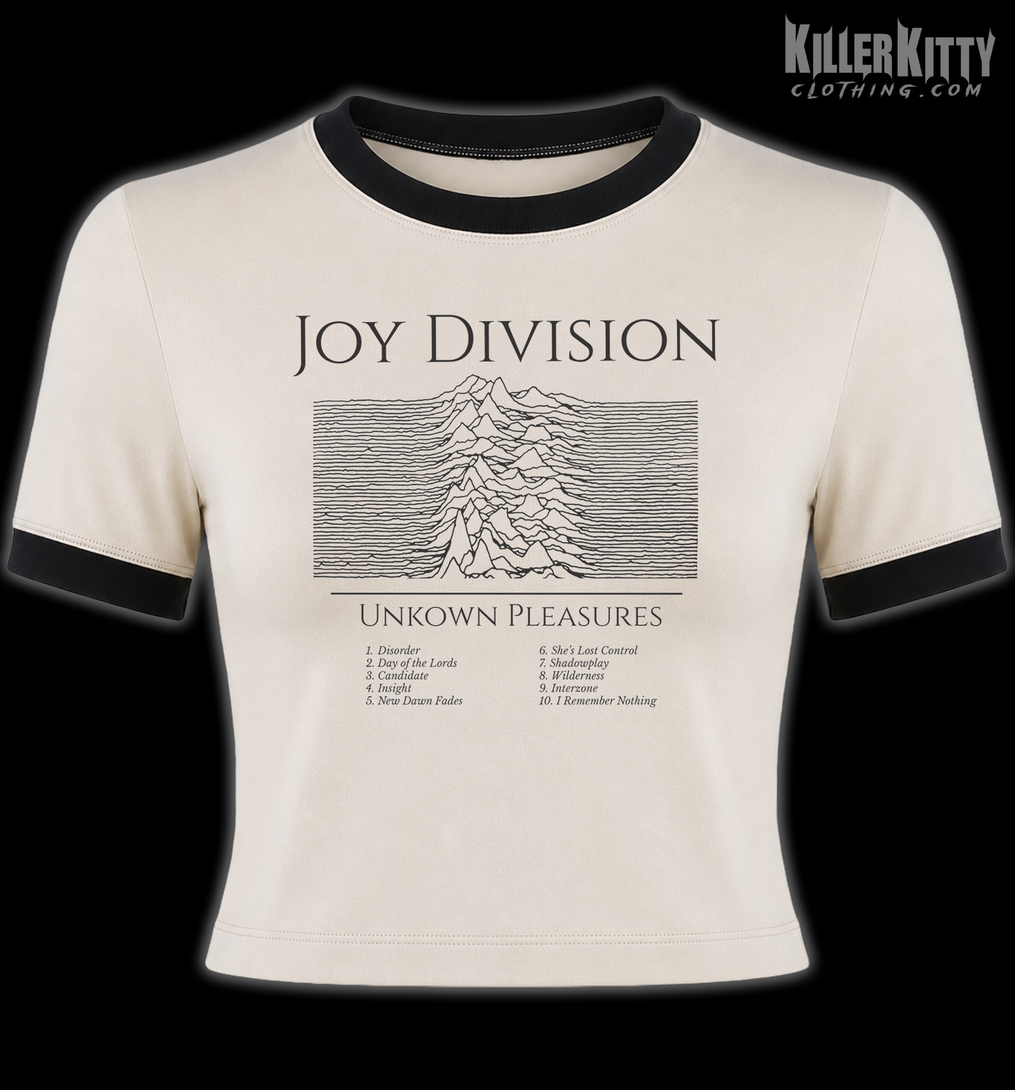 Joy Division (Unknown Pleasures) Ringer Shirt