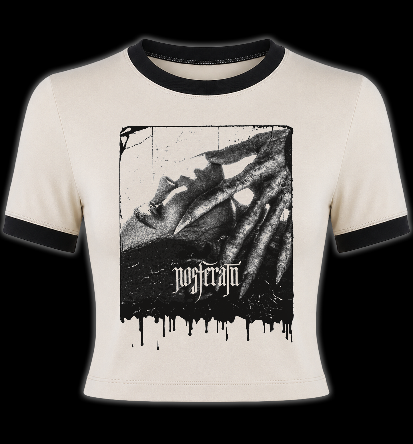 Nosferatu Vampire Horror Ringer Shirt