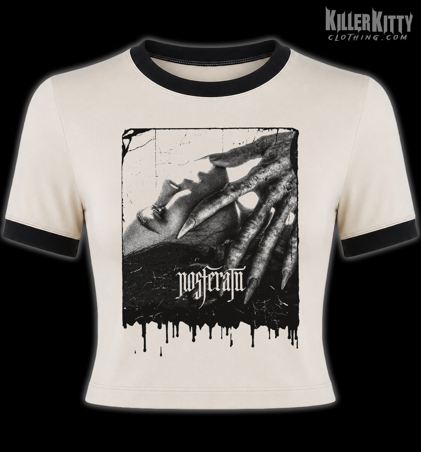 Nosferatu Vampire Horror Ringer Shirt