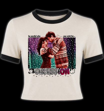 Obsession Horror Ringer Shirt