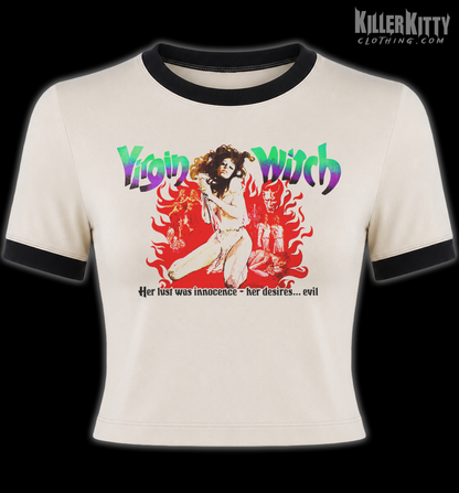 Virgin Witch Horror Ringer Shirt