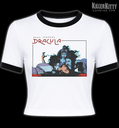 Dracula Brides Horror Ringer Shirt