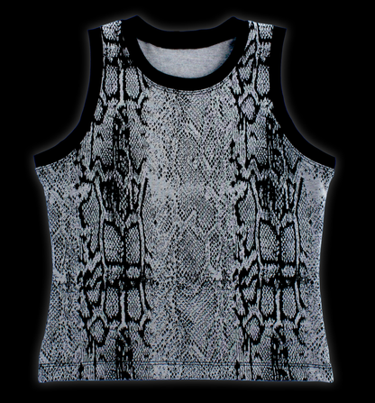 Snake Print Tank Top