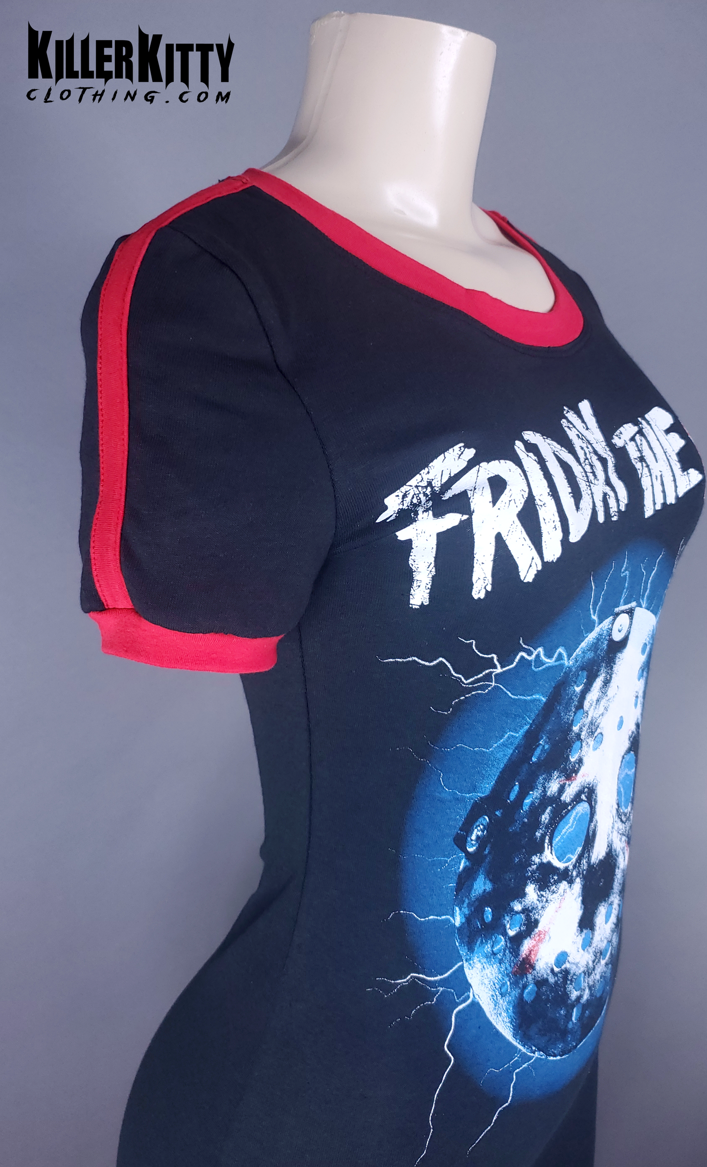 Friday The 13th Racing Stripe Dress