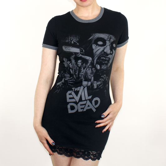 Evil Dead Horror Ringer Dress SAMPLE
