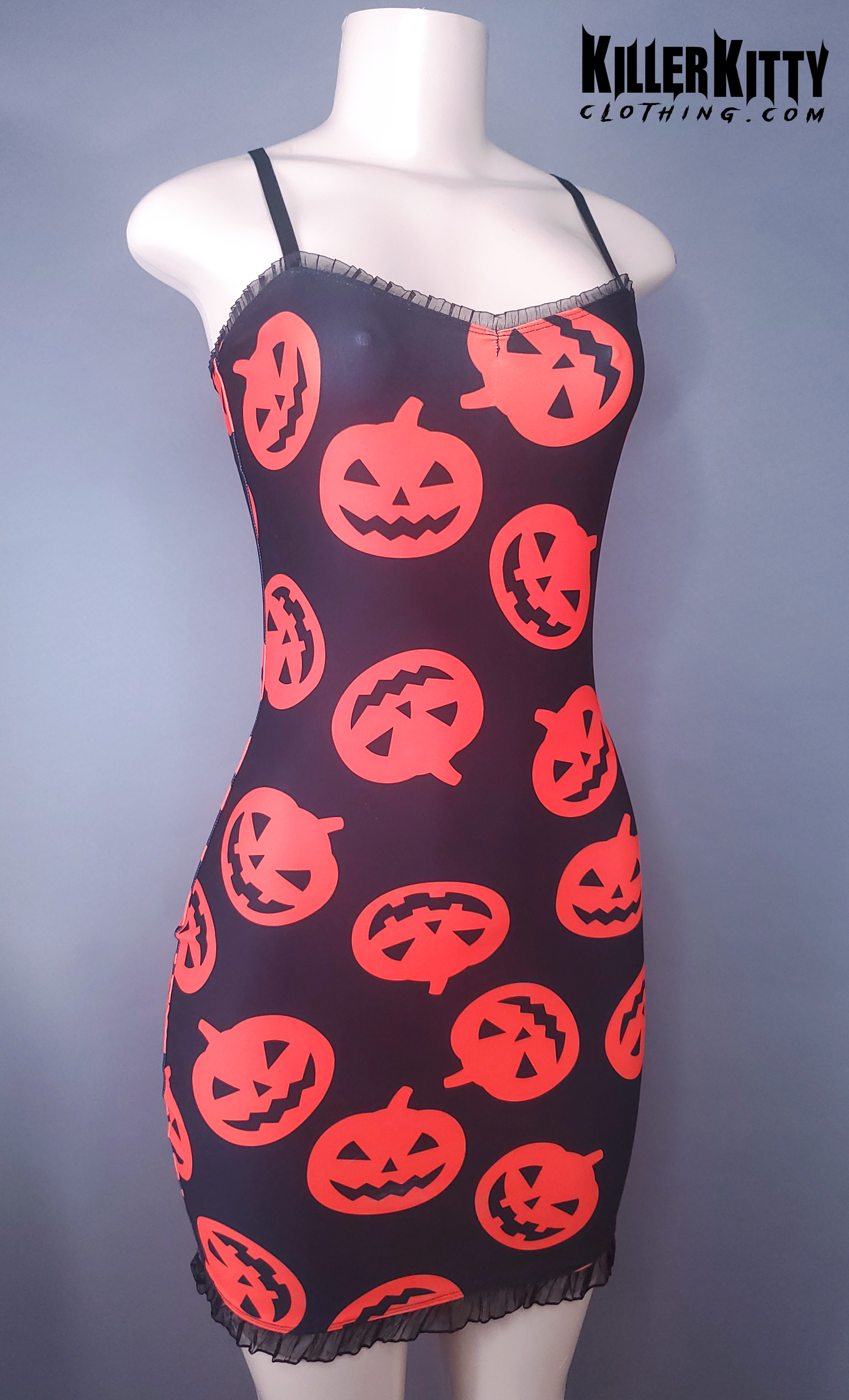 Pumpkin Bodycon Dress