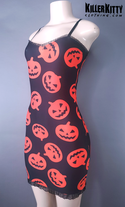 Pumpkin Bodycon Dress