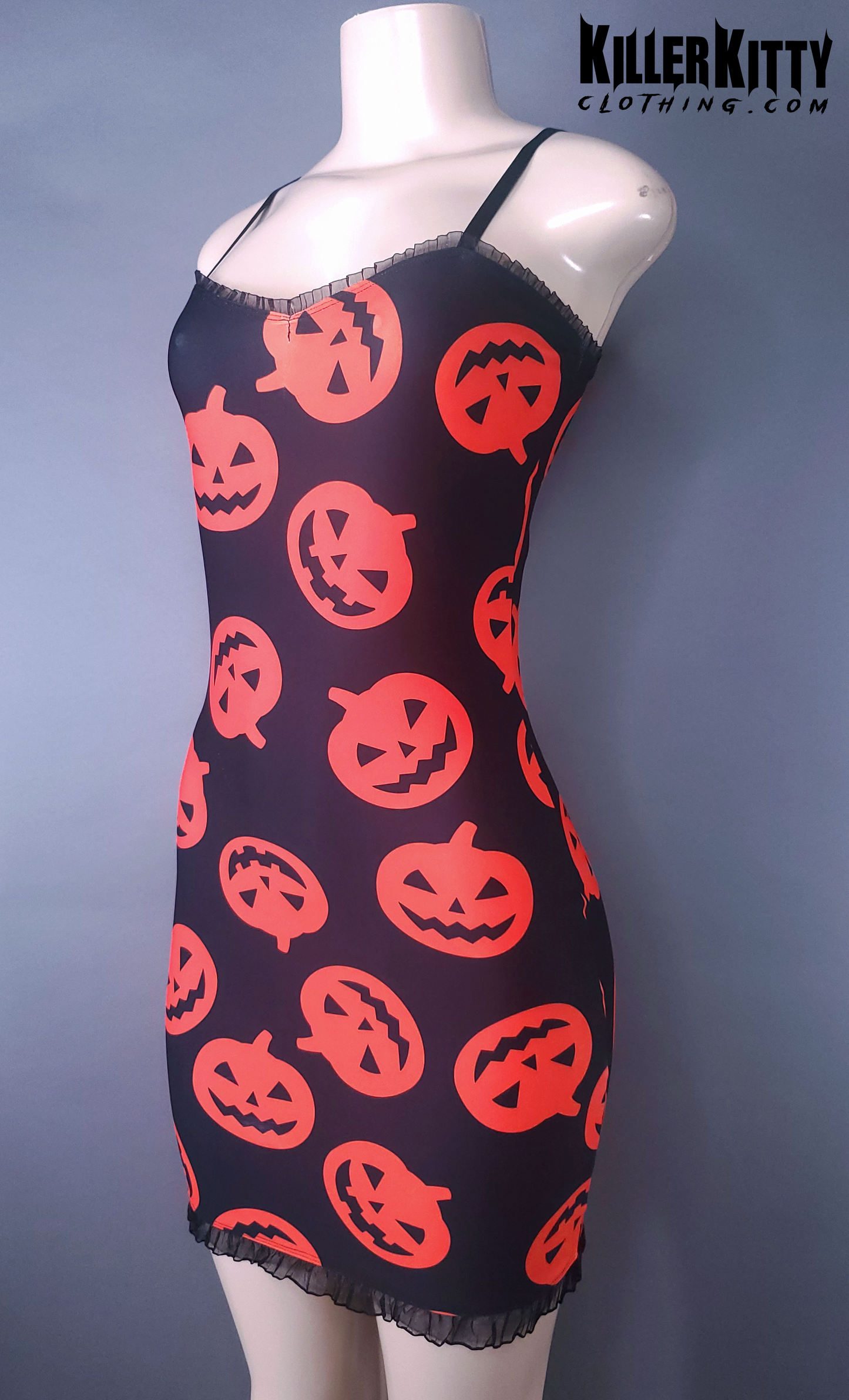 Pumpkin Bodycon Dress